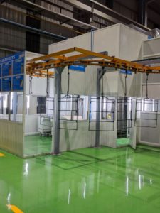 Powder Coating Line Minda Industries, Pune