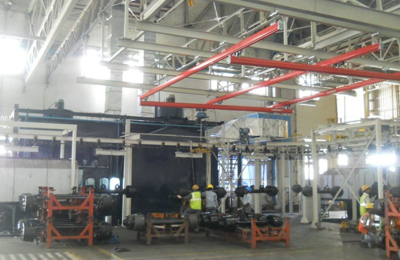 Axle Painting Line, TATA MOTORS, LUCKNOW